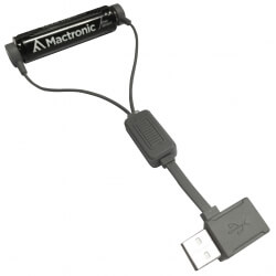 MACTRONIC MAC0012 -  uniwersalna, magnetyczna ładowarka USB z dodatkową funkcją power bank