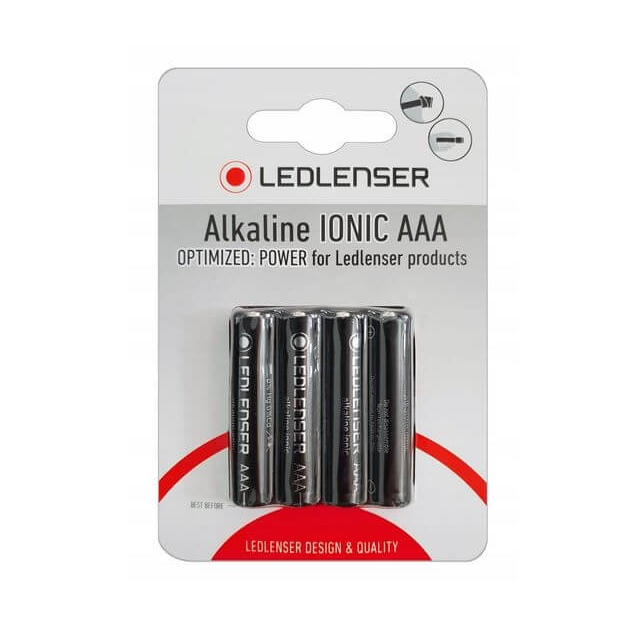 Ledlenser AAA, zestaw baterii alkalicznych, 4 szt