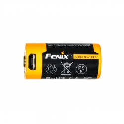 Fenix ARB-L16 USB, akumulator RCR123 USB, 700 mAh