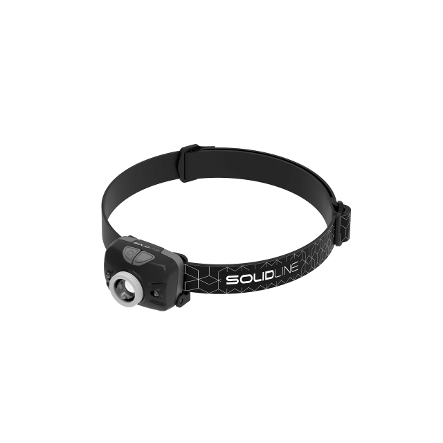 Ledlenser Solidline SH3 Black, latarka czołowa, 300 lm