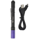 Streamlight Stylus Pro USB UV 400 nm latarka z zasilaczem AC 230V i kablem USB