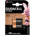 Bateria litowa Duracell CR123, blister/opakowanie: 2 szt