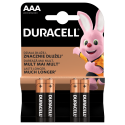 Bateria alkaliczna Duracell LR03/AAA, blister/opakowanie: 4 szt