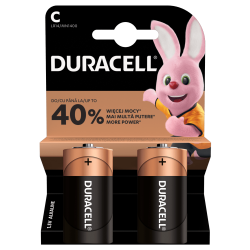 Bateria alkaliczna Duracell LR14, blister/opakowanie: 2 szt