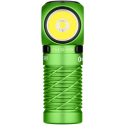 Olight Perun 2 Mini Lime Green, latarka czołowa/kątowa z opaską, 1100 lm