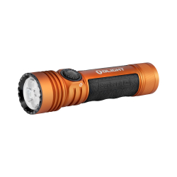 Olight Seeker 4 Pro Cool White Orange - 4600 lumenów, latarka akumulatorowa, 4600 lm