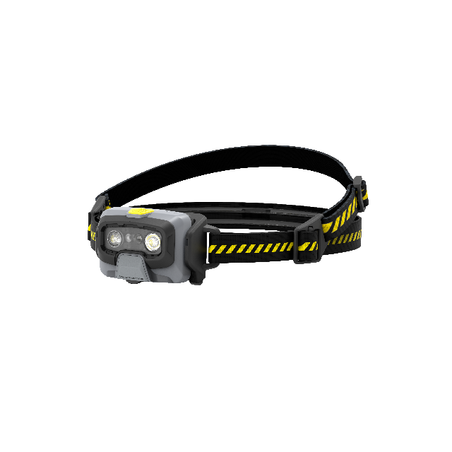 Ledlenser HF6R Work Black/Yellow, latarka czołowa, 800 lm