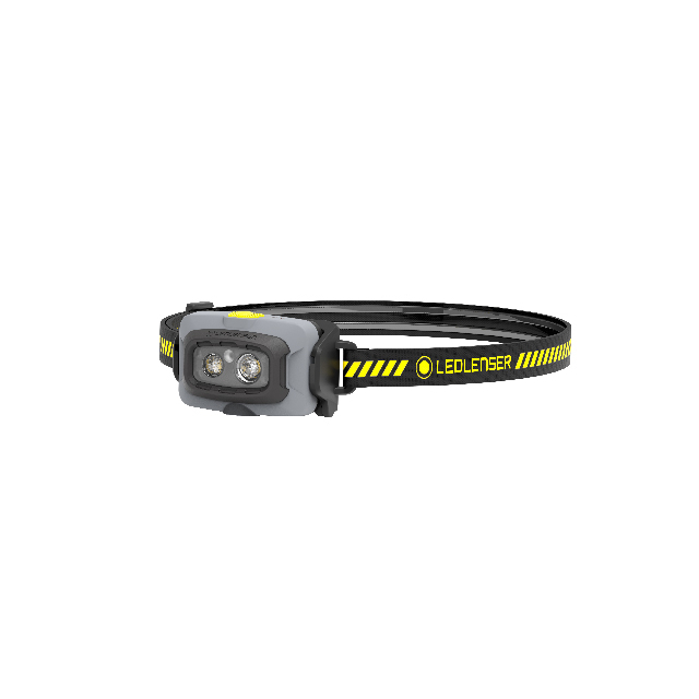 Ledlenser HF4R Work Black/Yellow, latarka akumulatorowa, 500 lm