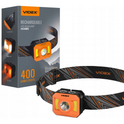 Videx H085, latarka czołowa, akumulatorowa, 400 lm