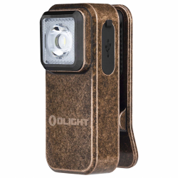 Olight Oclip Copper, latarka brelokowa, akumulatorowa, 300 lm