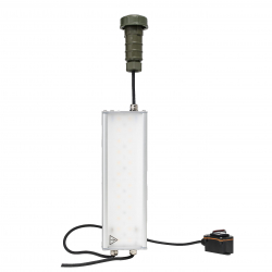 Mactronic GALAXY 3.3 lampa namiotowa 4100 lm z podtrzymaniem zasilania (Schuko, ON/OFF, przewód, mocowanie)