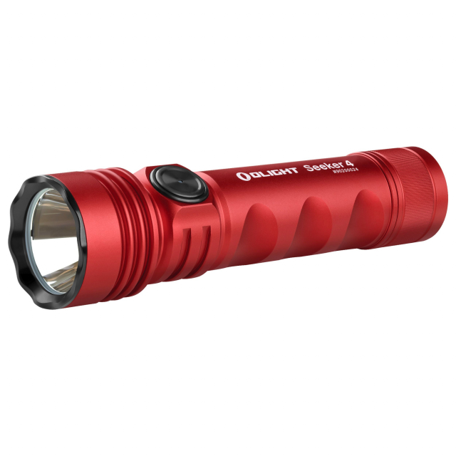 Olight Seeker 4 Red, latarka akumulatorowa, 3100 lm