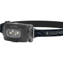 Ledlenser HF4R Signature Black, akumulatorowa latarka czołowa, 600 lm, RGB