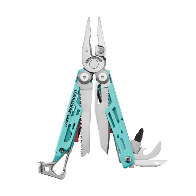 Leatherman Signal Aqua Stainless, survivalowy multitool