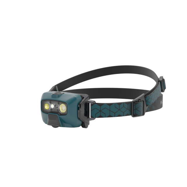 Ledlenser HF6R Core, akumulatorowa latarka czołowa, 800 lm, teal