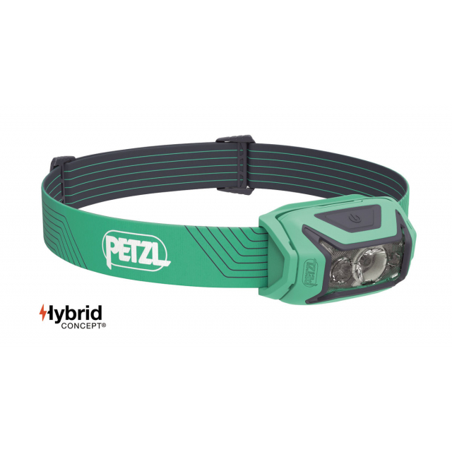 Petzl Actik, latarka czołowa 450 lm, zielony