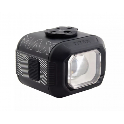 Moon TITAN MAX 1700lm Black, przednia lampka rowerowa