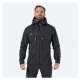 CUMULUS CHASMIQ, hardshell na wiatr i wode, meteorite black