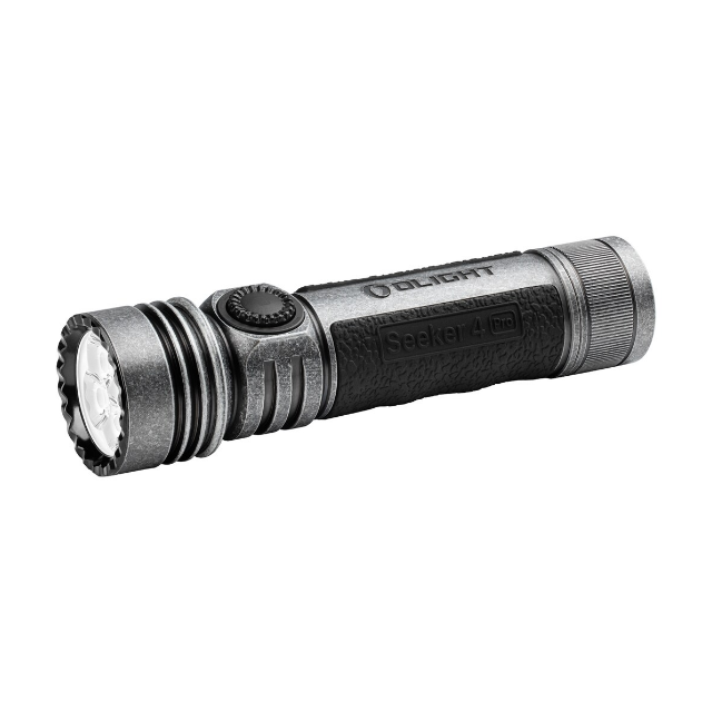 Olight Seeker 4 Pro Cool White Matte Silver Plated Bronze - 4600 lumenów, latarka akumulatorowa, 4600 lm