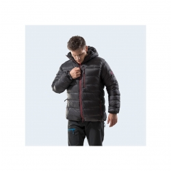 CUMULUS NEOLITE ENDURANCE, kurtka puchowa, black plum zip